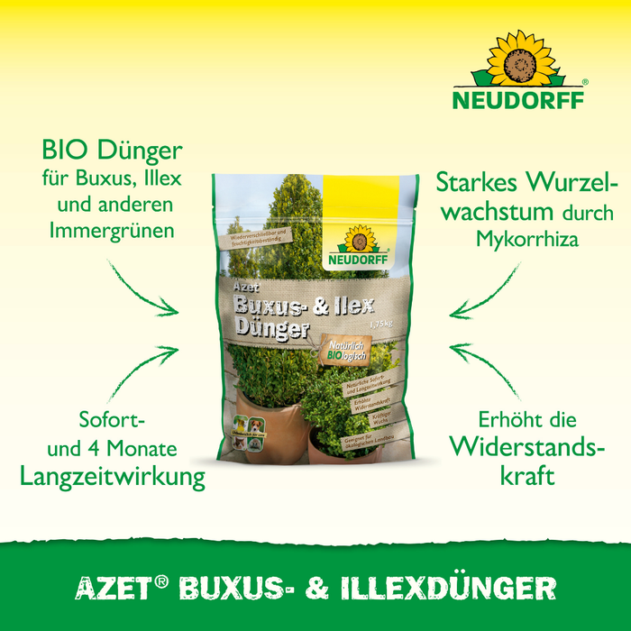 Nawóz Neudorff Azet Buxus & Ilex duży - Silberkraft