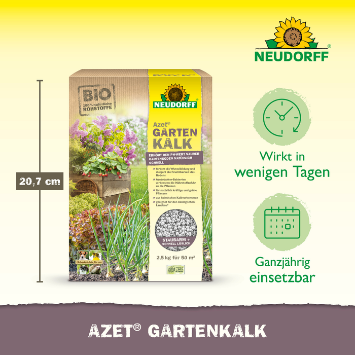 Limonka ogrodowa Neudorff Azet - Silver Power