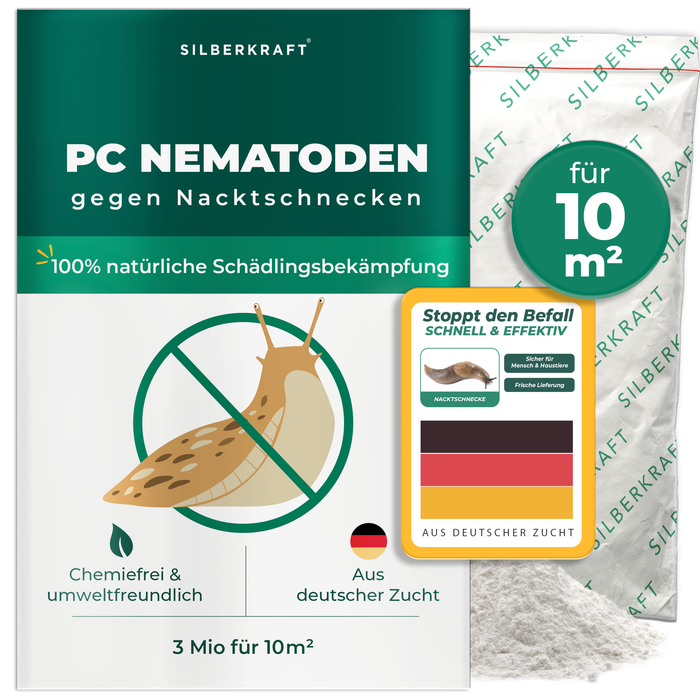 Nicienie PC przeciwko ślimakom nagie - Silberkraft