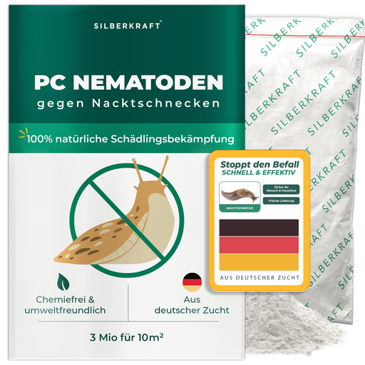 Nicienie PC przeciwko ślimakom nagie - Silberkraft