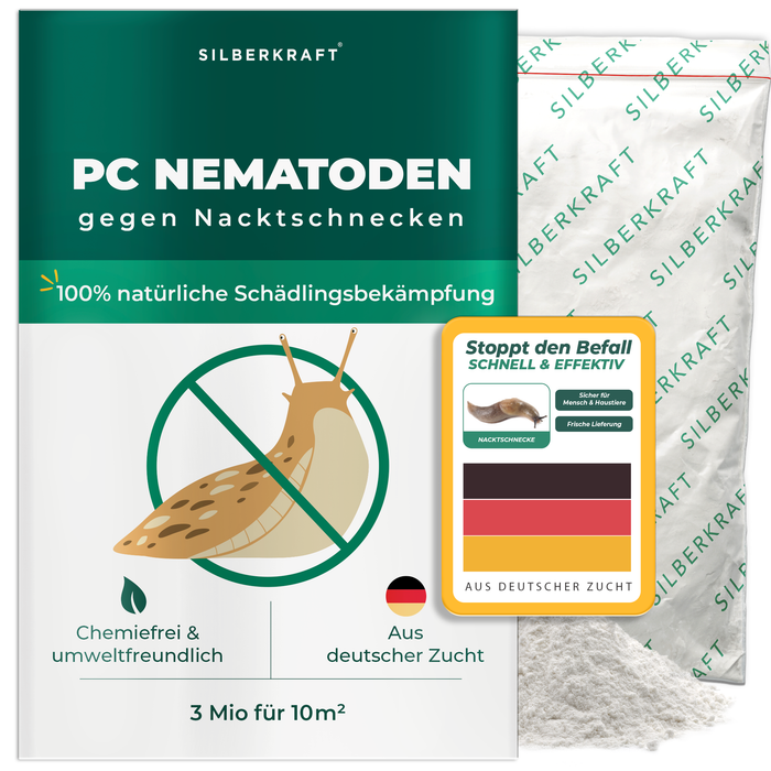 Nicienie PC przeciwko ślimakom nagie - Silberkraft