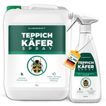 Teppichkäfer Spray - Teppichkäfer vertreiben & loswerden - Silberkraft