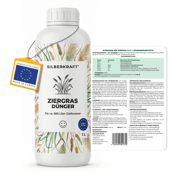 Ziergras-Dünger - Silberkraft