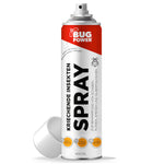 BugPower spray na owady pełzające i osy 400 ml - szerokie spektrum działania - szybkie działanie i efekt powalający - srebrna moc