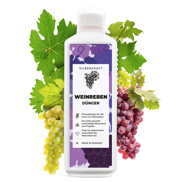 Nawozy do winorośli - Mineralny nawóz płynny NPK z azotem - Nawóz do winorośli - Nawóz do podkładów winorośli - Silberkraft
