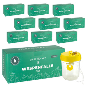 Wespenfalle Set - Silberkraft