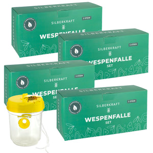 Wespenfalle Set - Silberkraft