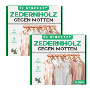 Zedernholz Mottenschutz - Silberkraft