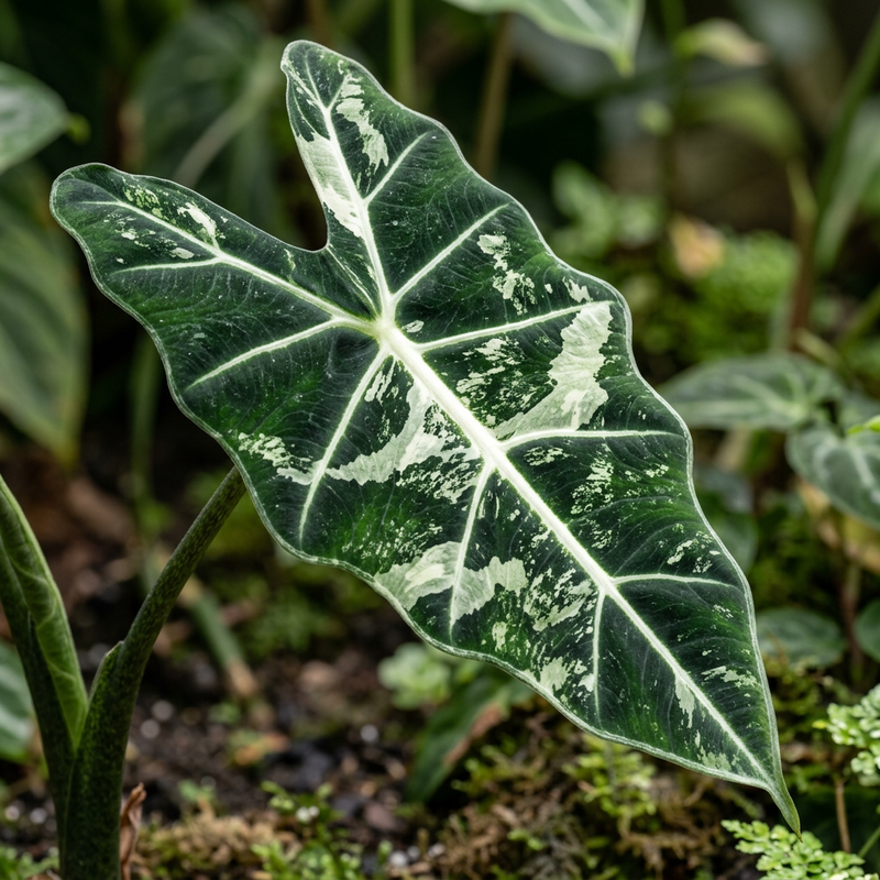 Alokazja 'Frydek' Variegata