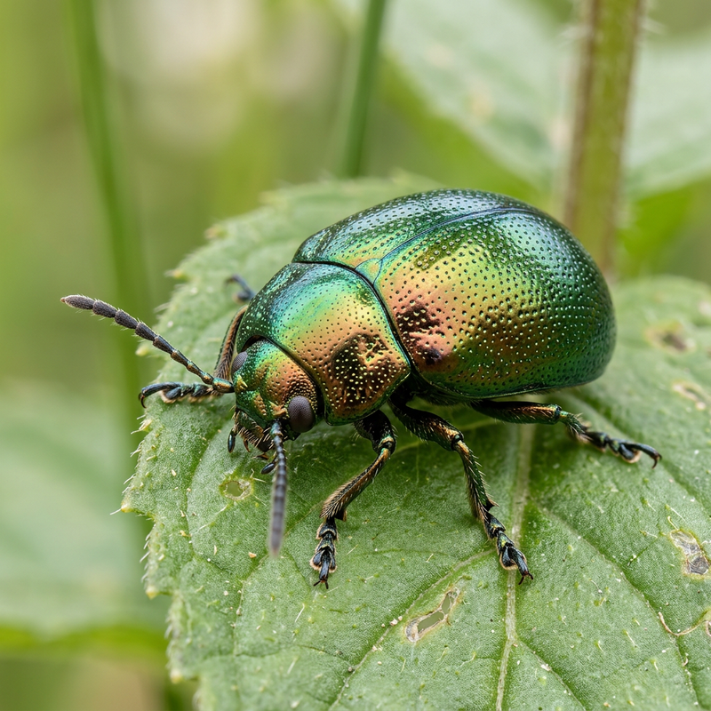 Chrząszcze liściaste (rodzaj Chrysolina )