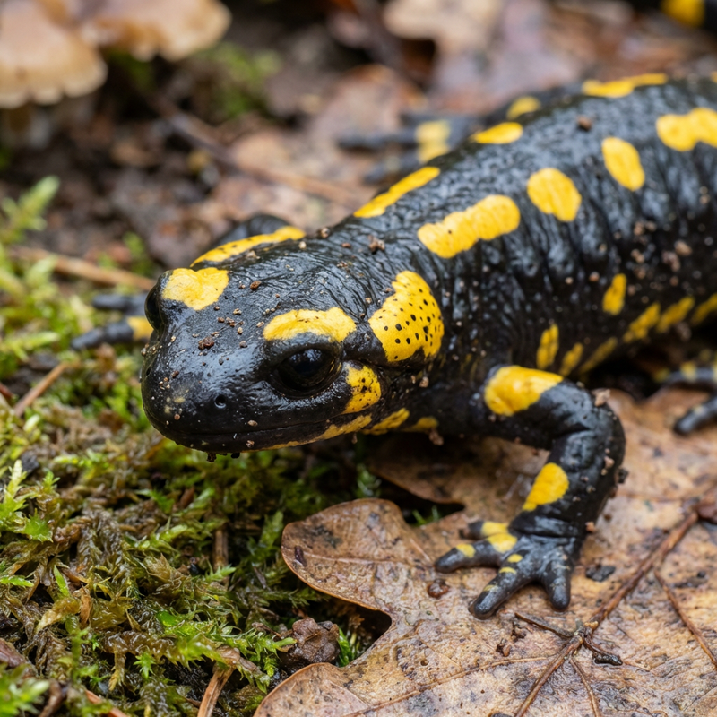 Salamandra plamista