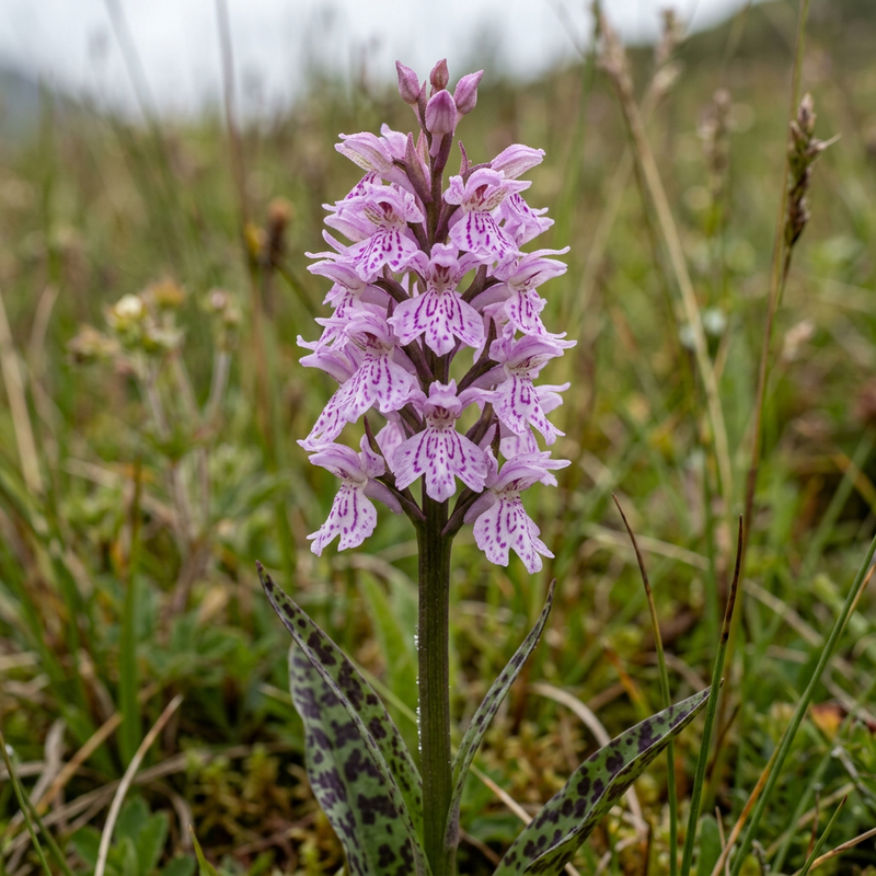 Łaciata orchidea