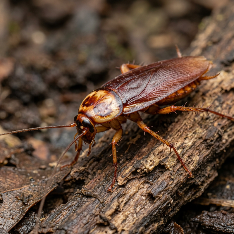 Duży karaluch (Periplaneta sp.)