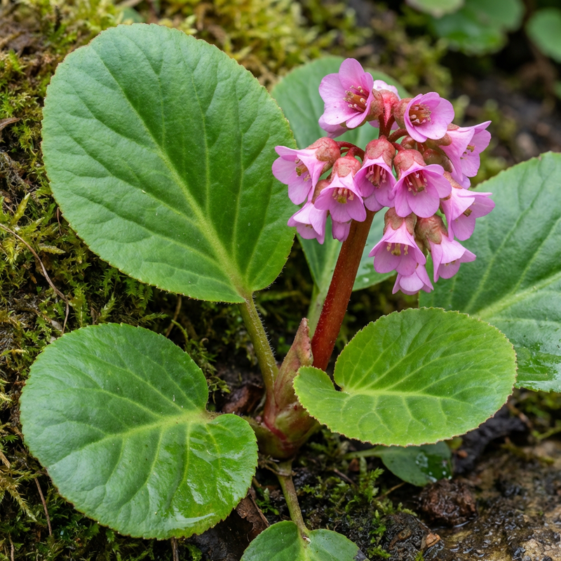 Bergenia sercowata