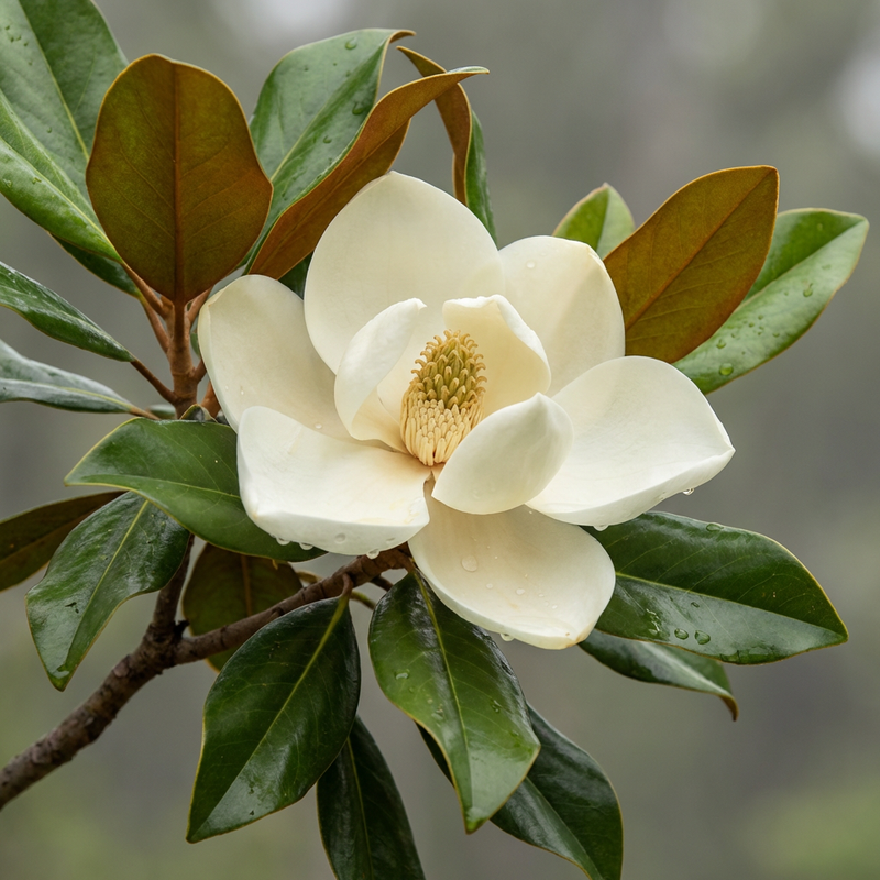 Zimozielona magnolia