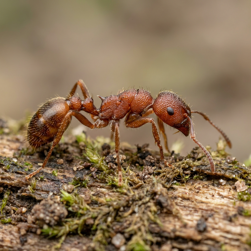 Mrówka sękata (rodzaj Myrmica )