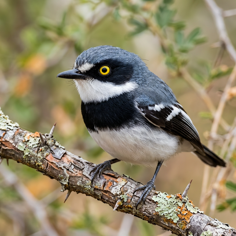Molitor-Batis (Batis molitor), ilustracja AI