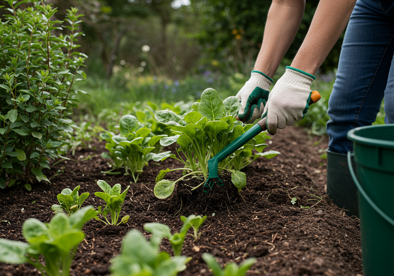 Neudorff Ferramol Schneckenkorn — Anwendungs-Szene