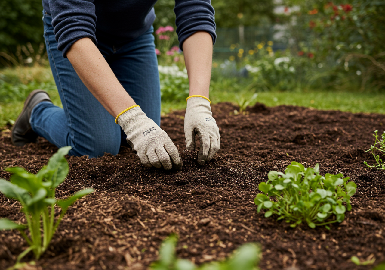 Neudorff Mäusegitter — Anwendungs-Szene