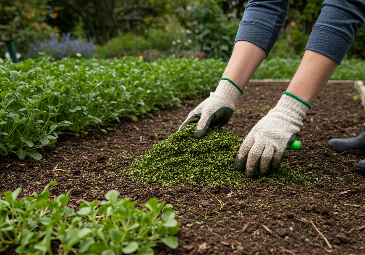Neudorff RasenDünger Moos- & UnkrautStopp — Anwendungs-Szene