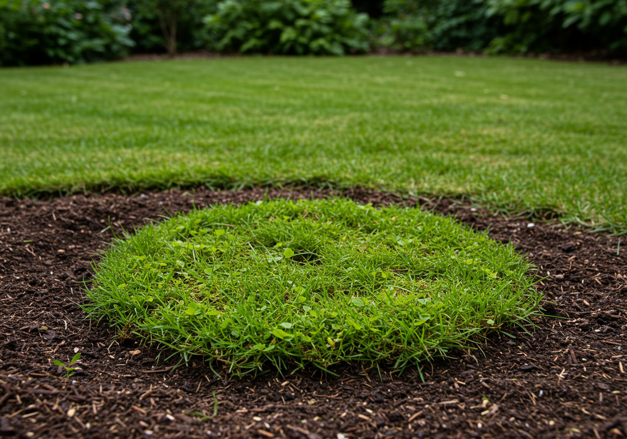 Neudorff Rasenreparatur LückenLos — Problem-Szene