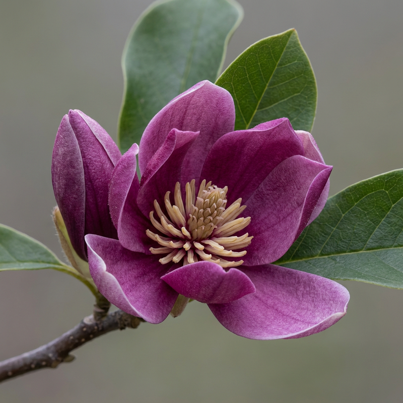 Fioletowa magnolia