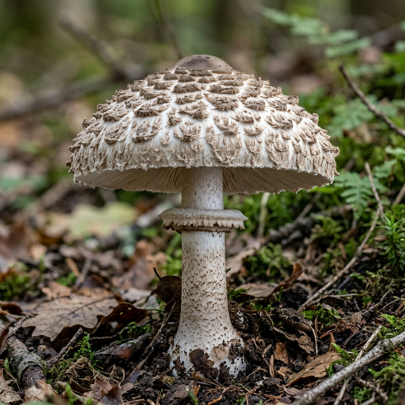 Szafranowy parasol