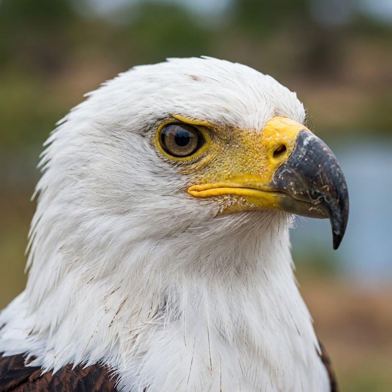 Schreiseeadler (Haliaeetus vocifer), ilustracja AI