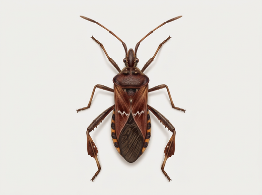 Sosna amerykańska (Leptoglossus occidentalis) z góry