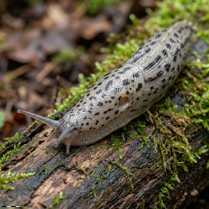 Ślimak tygrysi Limax Maximus