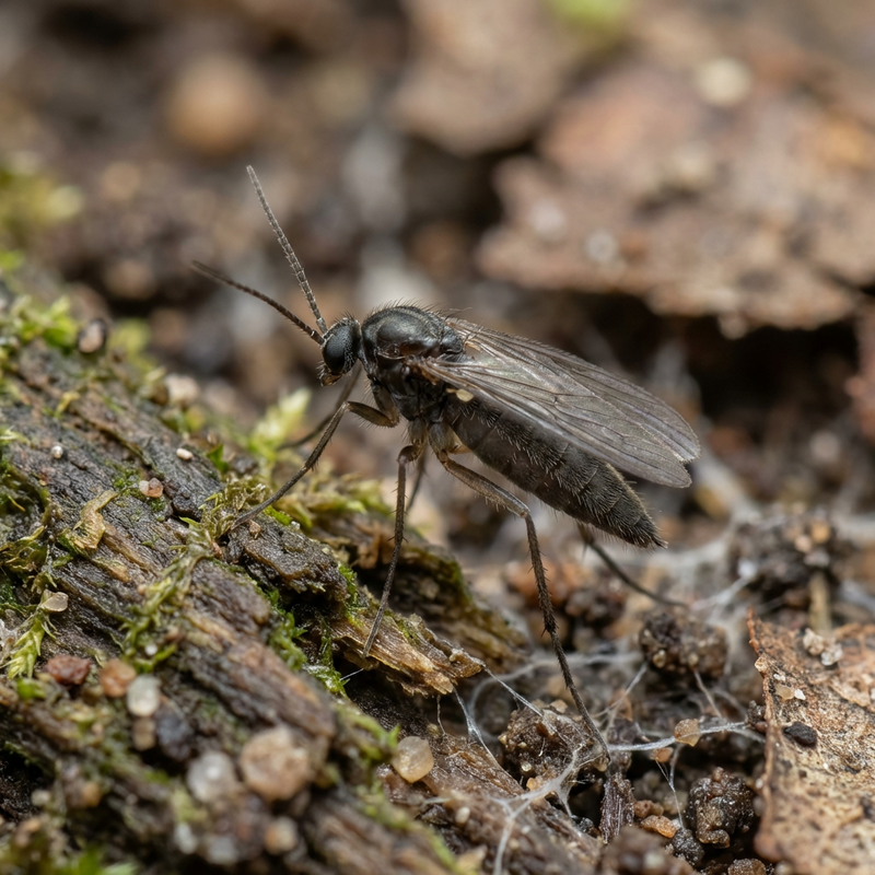 Komar grzybowy (Lycoriella)