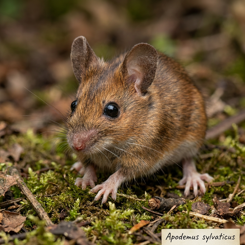 Drewniana mysz