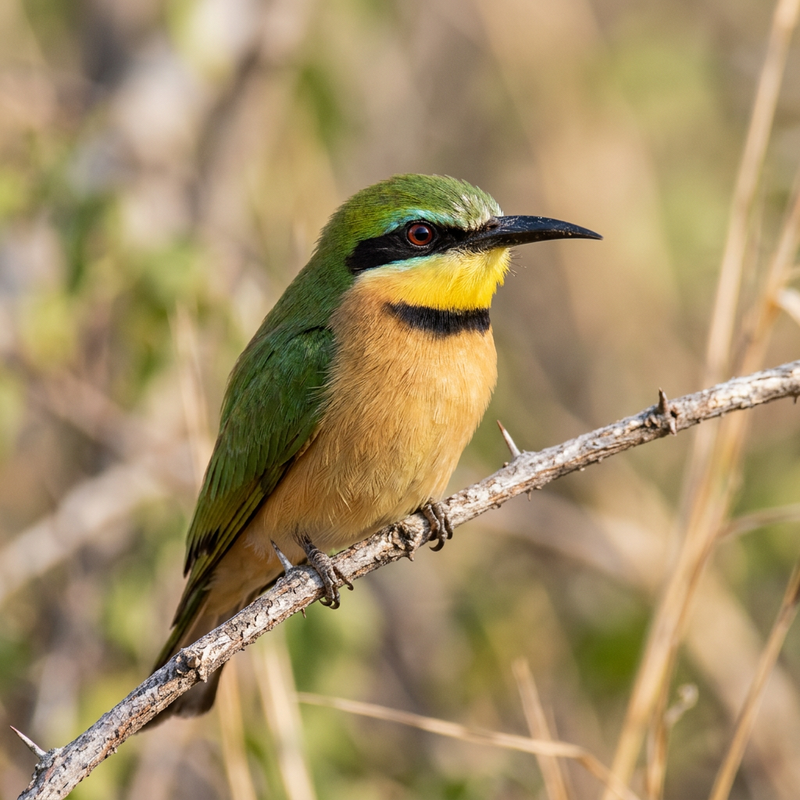 Zwergspint (Merops pusillus), ilustracja AI