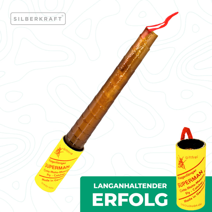 Fliegenfänger - Fliegenfalle für Fliegen - Silberkraft