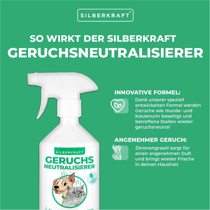 Neutralizator/usuwacz nieprzyjemnych zapachów - Silberkraft