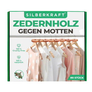 Zedernholz Mottenschutz - Silberkraft