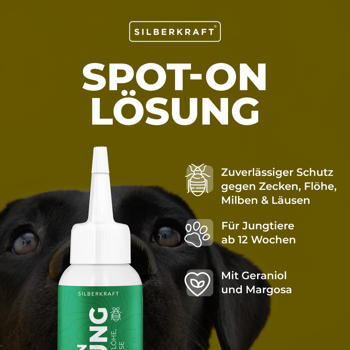 Spot On Lösung Hund und Katze - Silberkraft