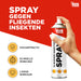 BugPower Spray gegen fliegende Insekten 400 ml - breites Wirkungsspektrum - schnelle Wirkung & mit Knock-Down-Effekt - Silberkraft